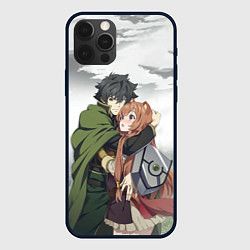 Чехол для iPhone 12 Pro НАОФУМИ И РАФТАЛИЯ ВОСХОЖДЕНИЕ ГЕРОЯ ЩИТА, цвет: 3D-черный