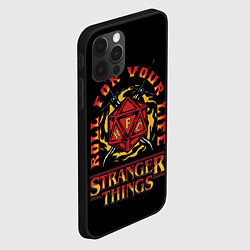 Чехол для iPhone 12 Pro HFC STRANGER THINGS, цвет: 3D-черный — фото 2