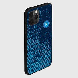 Чехол для iPhone 12 Pro Napoli наполи маленькое лого, цвет: 3D-черный — фото 2