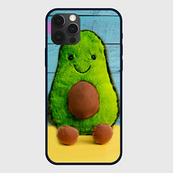 Чехол для iPhone 12 Pro Avocado print, цвет: 3D-черный