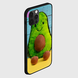 Чехол для iPhone 12 Pro Avocado print, цвет: 3D-черный — фото 2