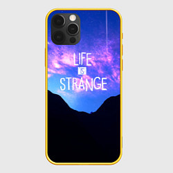 Чехол для iPhone 12 Pro Life Is Strange - абстракция, цвет: 3D-желтый