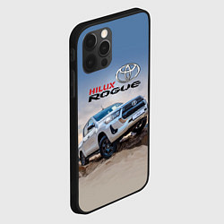 Чехол для iPhone 12 Pro Toyota Hilux Rogue Off-road vehicle Тойота - прохо, цвет: 3D-черный — фото 2