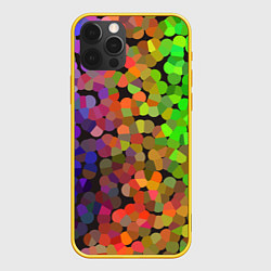 Чехол iPhone 12 Pro Яркая палитра красок - блики