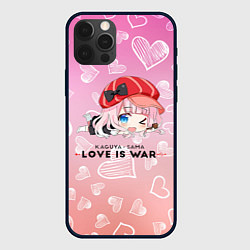 Чехол для iPhone 12 Pro Цубамэ Коясу Kaguya-sama: Love is War, цвет: 3D-черный