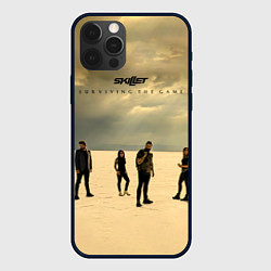 Чехол для iPhone 12 Pro Surviving The Game - Skillet, цвет: 3D-черный