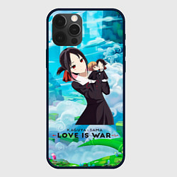 Чехол iPhone 12 Pro Госпожа Кагуя Love is war Синомия