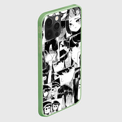 Чехол для iPhone 12 Pro Komi san pattern, цвет: 3D-салатовый — фото 2