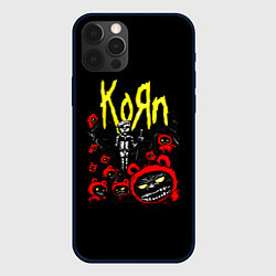 Чехол iPhone 12 Pro KoЯn - Korn