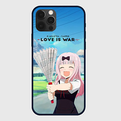 Чехол для iPhone 12 Pro Love is war, цвет: 3D-черный