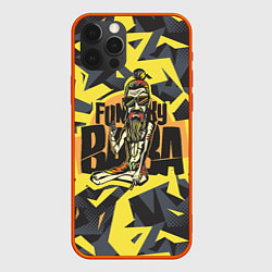 Чехол для iPhone 12 Pro Йога - практик, цвет: 3D-красный
