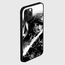 Чехол для iPhone 12 Pro МЕТАЛ ГИР СОЛИД- METAL GEAR, цвет: 3D-черный — фото 2