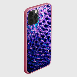 Чехол для iPhone 12 Pro Световая живопись - абстракция, цвет: 3D-малиновый — фото 2