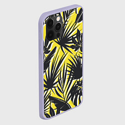 Чехол для iPhone 12 Pro Красочная Тропическая Листва, цвет: 3D-светло-сиреневый — фото 2