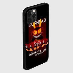 Чехол для iPhone 12 Pro Дьявол Cuphead, цвет: 3D-черный — фото 2