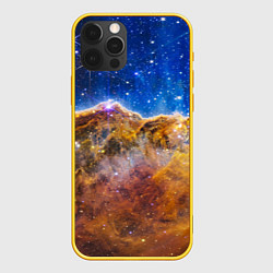 Чехол для iPhone 12 Pro NASA: Туманность Карина, цвет: 3D-желтый