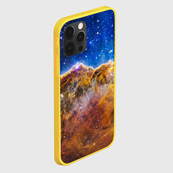 Чехол для iPhone 12 Pro NASA: Туманность Карина, цвет: 3D-желтый — фото 2
