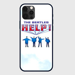 Чехол для iPhone 12 Pro The Beatles Help!, цвет: 3D-черный