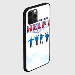 Чехол для iPhone 12 Pro The Beatles Help!, цвет: 3D-черный — фото 2