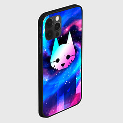 Чехол для iPhone 12 Pro Stray Неоновый Космос, цвет: 3D-черный — фото 2