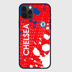 Чехол для iPhone 12 Pro Chelsea Краска, цвет: 3D-черный