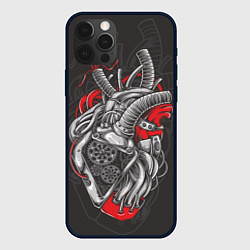 Чехол iPhone 12 Pro Механическое сердце стимпанк