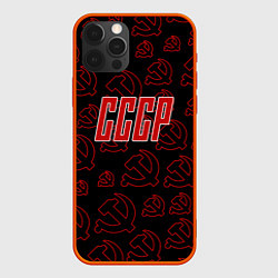 Чехол для iPhone 12 Pro Atomic USSR, цвет: 3D-красный