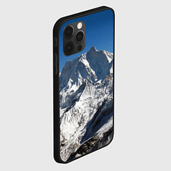 Чехол для iPhone 12 Pro Канченджанга, Гималаи, 8 586 м, цвет: 3D-черный — фото 2
