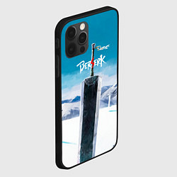 Чехол для iPhone 12 Pro Берсерк Меч Воткнут В Землю, цвет: 3D-черный — фото 2