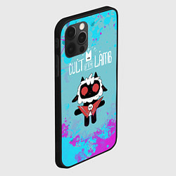 Чехол для iPhone 12 Pro Овечка арт - Cult of the lamb, цвет: 3D-черный — фото 2
