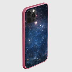 Чехол для iPhone 12 Pro Молчаливый космос, цвет: 3D-малиновый — фото 2
