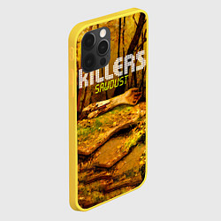 Чехол для iPhone 12 Pro Sawdust - The Killers, цвет: 3D-желтый — фото 2