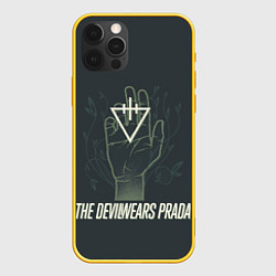 Чехол для iPhone 12 Pro Devil wears prada hand, цвет: 3D-желтый