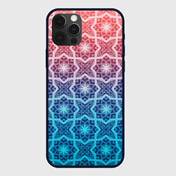 Чехол для iPhone 12 Pro Восточная мозаика, цвет: 3D-черный