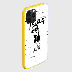 Чехол для iPhone 12 Pro Kanye west - yeezus, цвет: 3D-желтый — фото 2