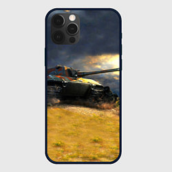 Чехол для iPhone 12 Pro Танк Е100, цвет: 3D-черный
