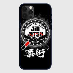 Чехол для iPhone 12 Pro Brazilian fight club Jiu-jitsu, цвет: 3D-черный