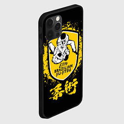Чехол для iPhone 12 Pro Brazilian fight club Jiu-jitsu Elite, цвет: 3D-черный — фото 2