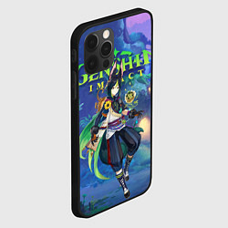 Чехол для iPhone 12 Pro Тигнари Genshin Impact, цвет: 3D-черный — фото 2