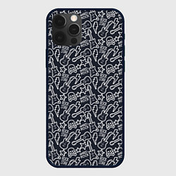 Чехол для iPhone 12 Pro Звезда рока, цвет: 3D-черный