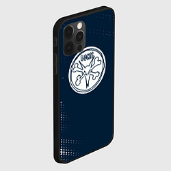 Чехол для iPhone 12 Pro Bones абстракция, цвет: 3D-черный — фото 2