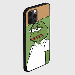 Чехол для iPhone 12 Pro Pepe Gomer прячется в кусты, цвет: 3D-черный — фото 2