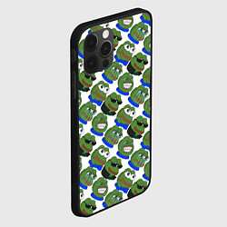 Чехол для iPhone 12 Pro Эмоции Пепе, цвет: 3D-черный — фото 2