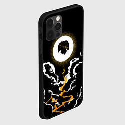 Чехол для iPhone 12 Pro Дыхание грома - Клинок - Зеницу, цвет: 3D-черный — фото 2