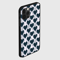 Чехол для iPhone 12 Pro Сердце и корни, цвет: 3D-черный — фото 2