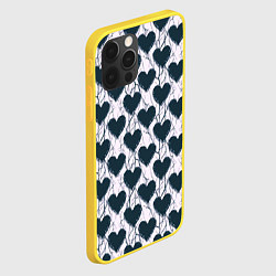 Чехол для iPhone 12 Pro Сердце и корни, цвет: 3D-желтый — фото 2