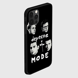 Чехол для iPhone 12 Pro Depeche Mode portrait, цвет: 3D-черный — фото 2