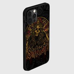 Чехол для iPhone 12 Pro Slipknot - death, цвет: 3D-черный — фото 2