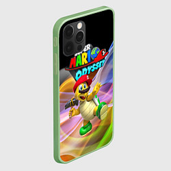Чехол для iPhone 12 Pro Super Mario Odyssey - Hero turtle Koopa Troopa, цвет: 3D-салатовый — фото 2