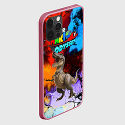 Чехол для iPhone 12 Pro Super Mario Odyssey - Dinosaur - Nintendo, цвет: 3D-малиновый — фото 2